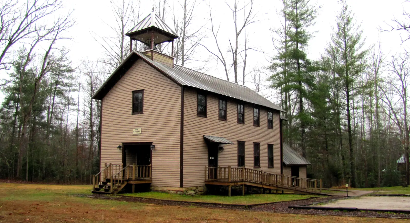 Historic Rugby schoolhouse
